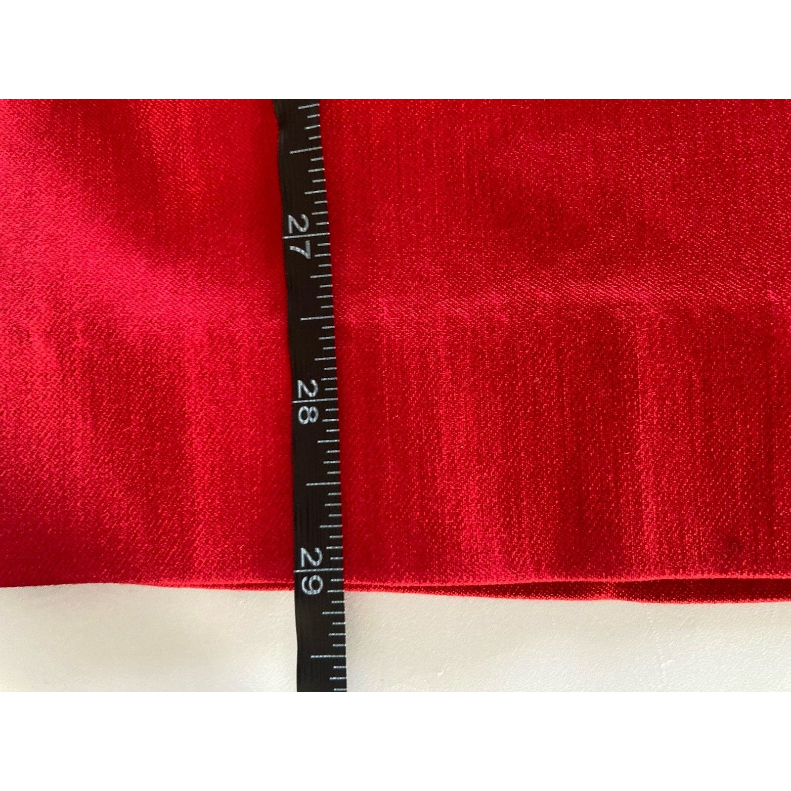 Jm Collection Pants Large Red Straight Nwots Stretch New W/O Tags Embellished — image 6 of 8